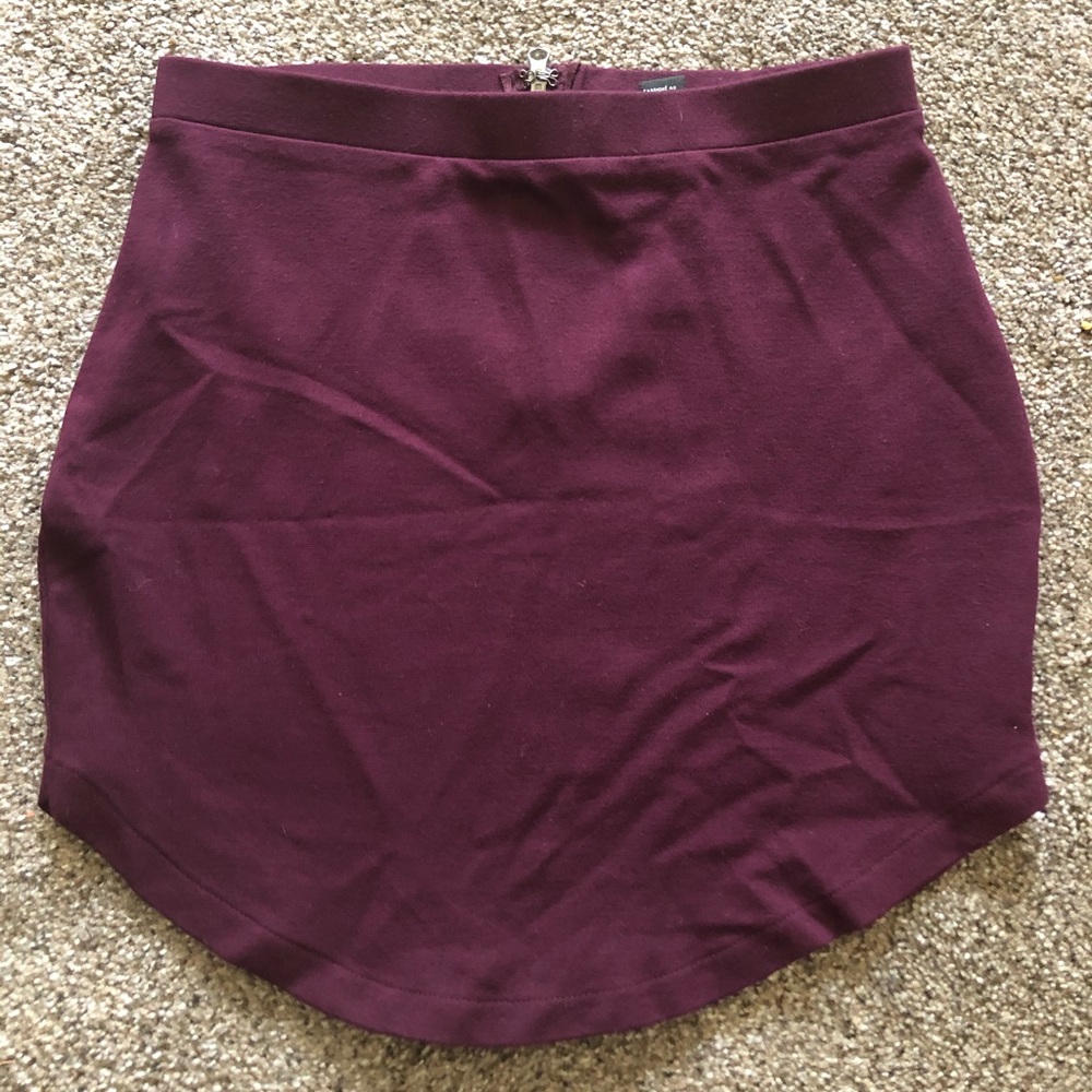 Purple skirt